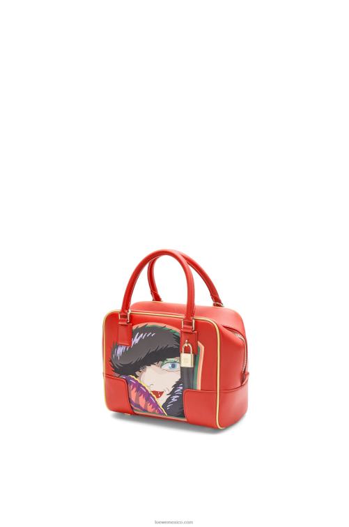 rojo bolso witch of the waste amazona 19 de piel de becerro napa Loewe R8J8Z193 mujer