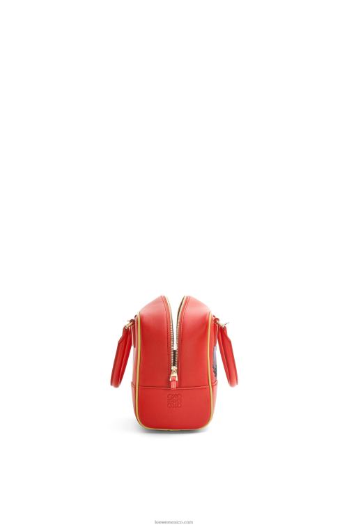 rojo bolso witch of the waste amazona 19 de piel de becerro napa Loewe R8J8Z193 mujer