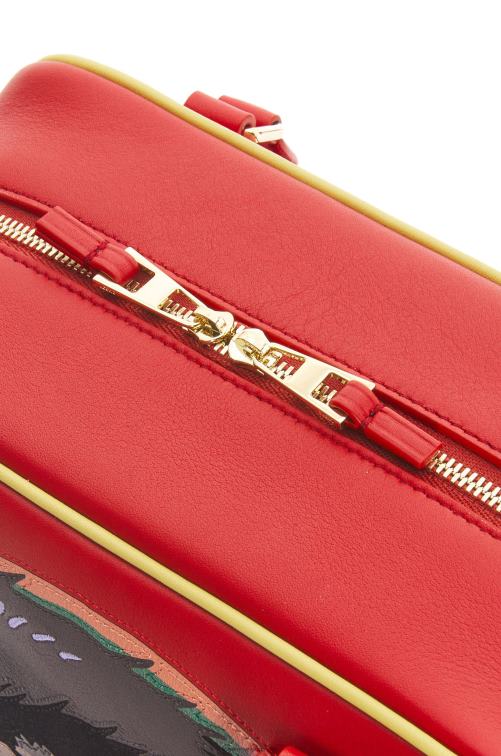rojo bolso witch of the waste amazona 19 de piel de becerro napa Loewe R8J8Z193 mujer