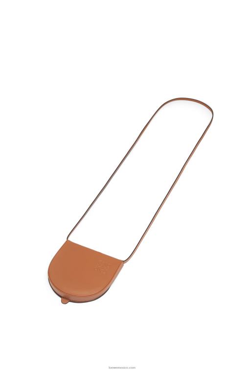 broncearse bolsa de talón pequeña en piel de becerro suave Loewe R8J8Z303 mujer