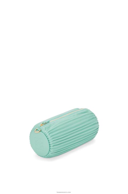 menta fresca bolsito pulsera en napa plisada Loewe R8J8Z398 mujer