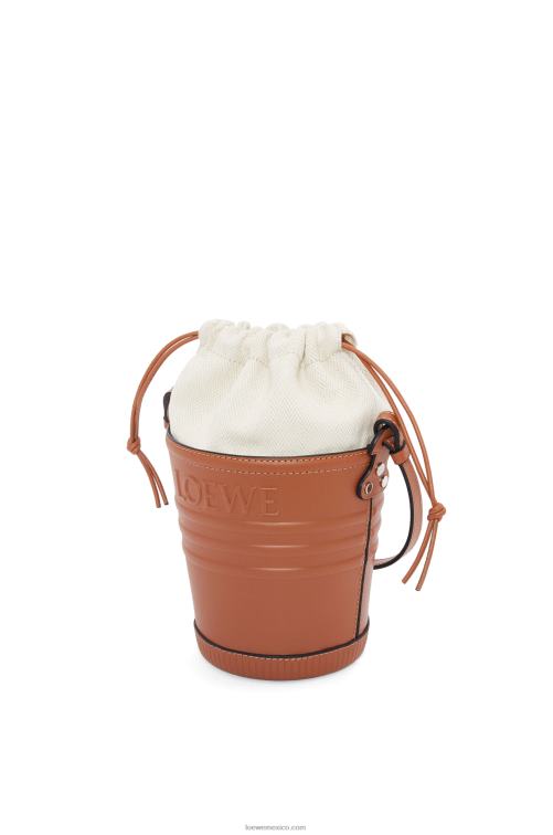 broncearse bolsillo jardinero de piel de becerro Loewe R8J8Z227 mujer