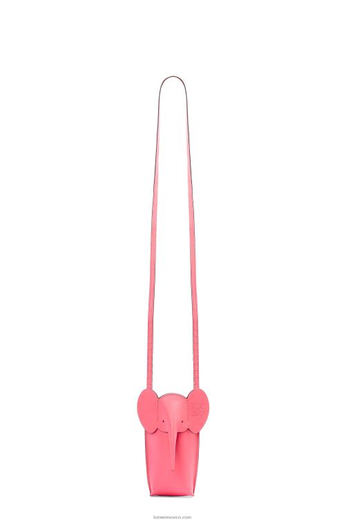 dulces nuevos bolsillo de elefante en piel de becerro clásica Loewe R8J8Z615 mujer