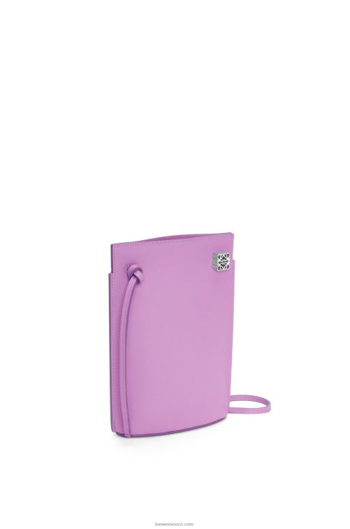 guimauve bolsillo para dados en piel de becerro clásica Loewe R8J8Z573 mujer