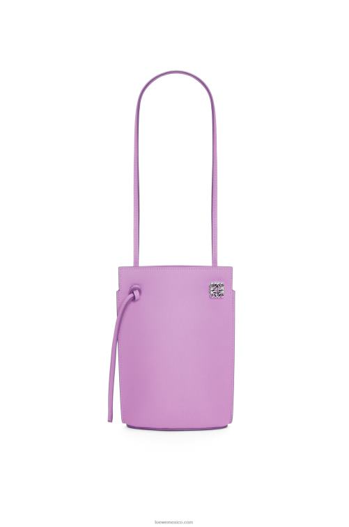 guimauve bolsillo para dados en piel de becerro clásica Loewe R8J8Z573 mujer