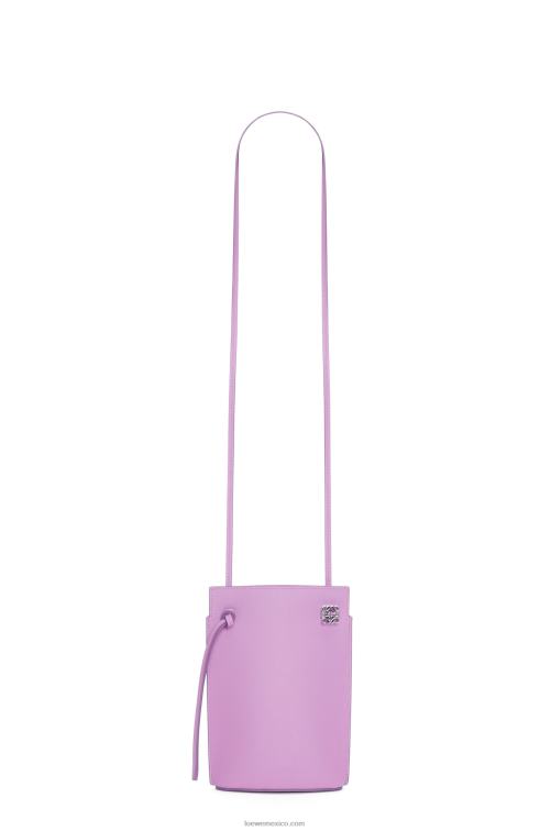 guimauve bolsillo para dados en piel de becerro clásica Loewe R8J8Z573 mujer
