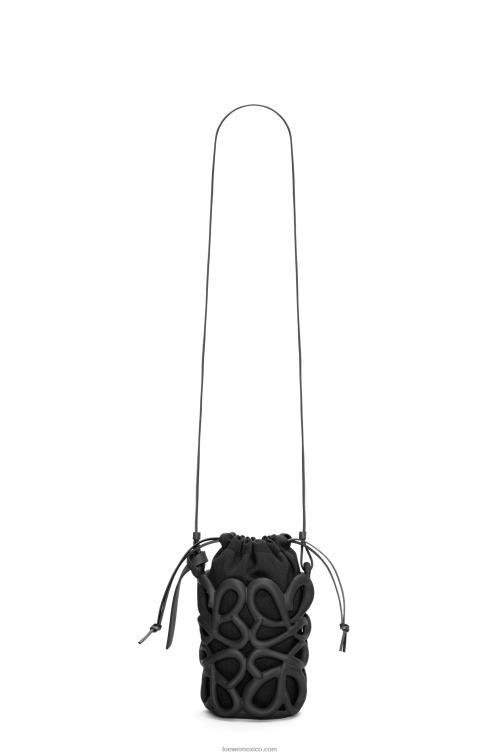 negro bolsillo inflado con anagrama de gomaespuma ligera Loewe R8J8Z578 mujer