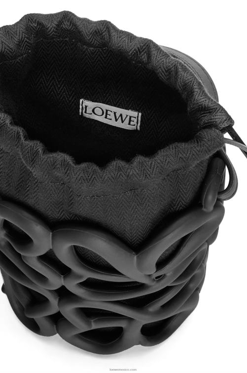 negro bolsillo inflado con anagrama de gomaespuma ligera Loewe R8J8Z578 mujer