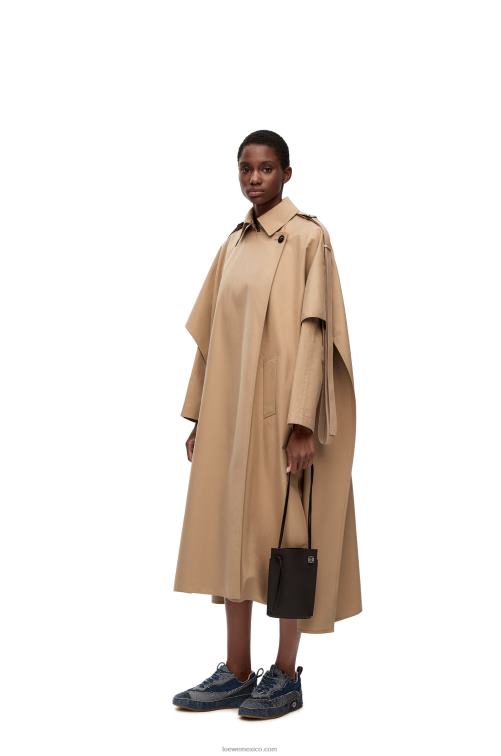 negro bolsillo para dados en piel de becerro clásica Loewe R8J8Z575 mujer