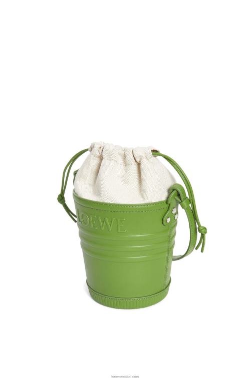 primavera verde bolsillo jardinero de piel de becerro Loewe R8J8Z228 mujer