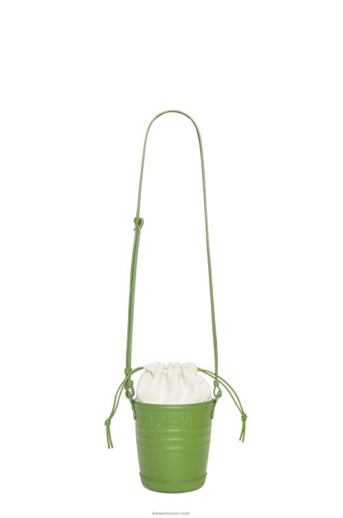 primavera verde bolsillo jardinero de piel de becerro Loewe R8J8Z228 mujer
