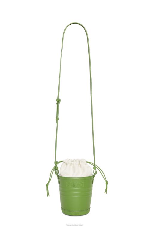 primavera verde bolsillo jardinero de piel de becerro Loewe R8J8Z228 mujer