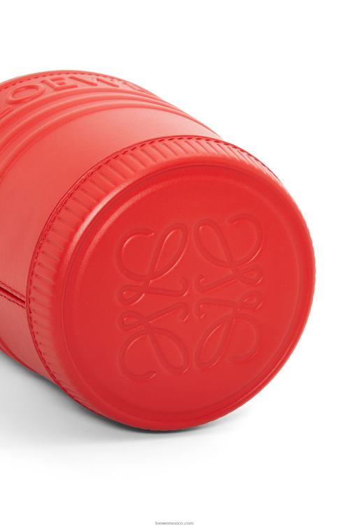 rojo bolsillo jardinero de piel de becerro Loewe R8J8Z229 mujer