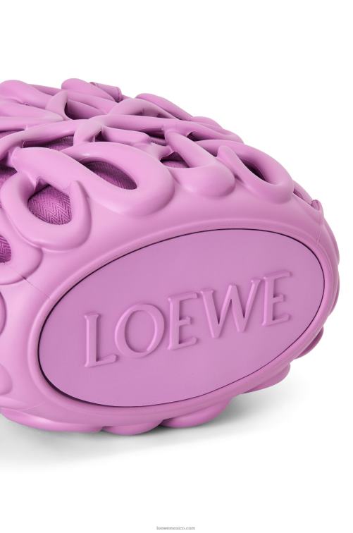 jara Cesta hinchable anagrama de gomaespuma ligera Loewe R8J8Z114 mujer