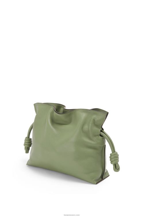 Romero bolso de mano mini flamenco de piel de becerro napa Loewe R8J8Z259 mujer