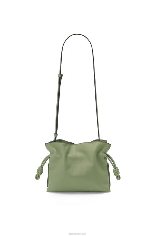 Romero bolso de mano mini flamenco de piel de becerro napa Loewe R8J8Z259 mujer