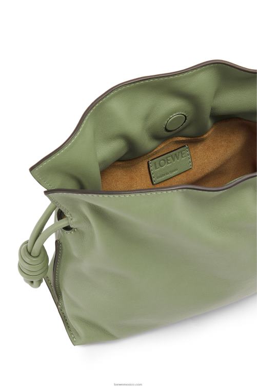 Romero bolso de mano mini flamenco de piel de becerro napa Loewe R8J8Z259 mujer