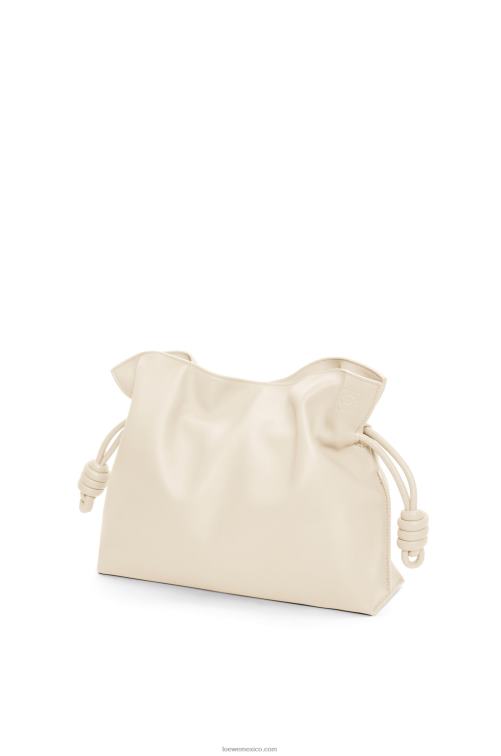 angora bolso de mano flamenco de piel de becerro napa Loewe R8J8Z355 mujer