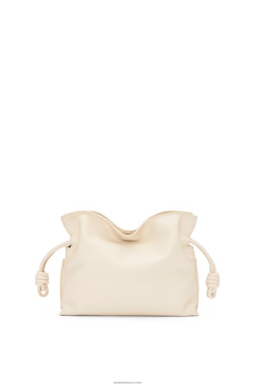 angora bolso de mano mini flamenco de piel de becerro napa Loewe R8J8Z331 mujer