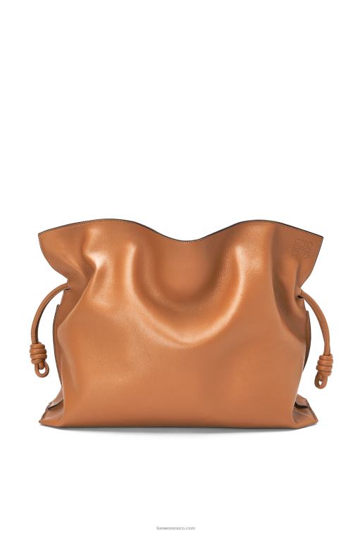 cálido desierto Bolso flamenco xl en piel napa de ternera Loewe R8J8Z527 mujer