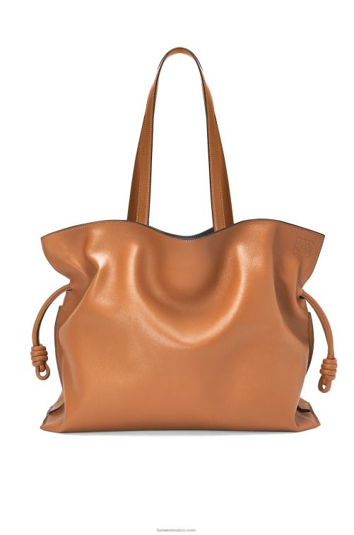 cálido desierto Bolso flamenco xl en piel napa de ternera Loewe R8J8Z527 mujer