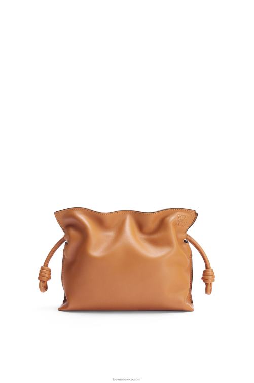 cálido desierto bolso de mano mini flamenco de piel de becerro napa Loewe R8J8Z216 mujer