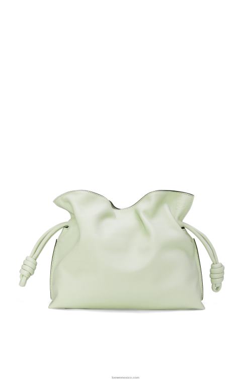 celadón claro bolso de mano flamenco de piel de becerro napa Loewe R8J8Z426 mujer