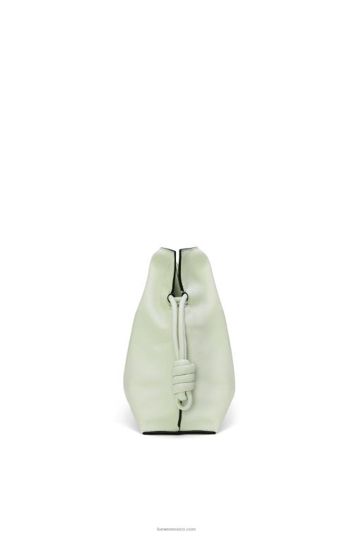 celadón claro bolso de mano flamenco de piel de becerro napa Loewe R8J8Z426 mujer