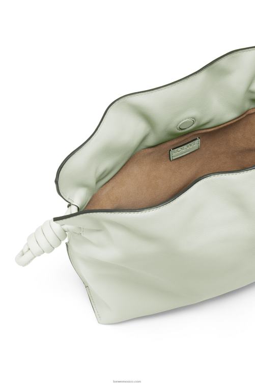 celadón claro bolso de mano flamenco de piel de becerro napa Loewe R8J8Z426 mujer