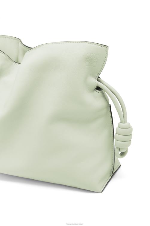 celadón claro bolso de mano flamenco de piel de becerro napa Loewe R8J8Z426 mujer