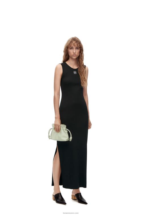 celadón claro bolso de mano mini flamenco de piel de becerro napa Loewe R8J8Z205 mujer