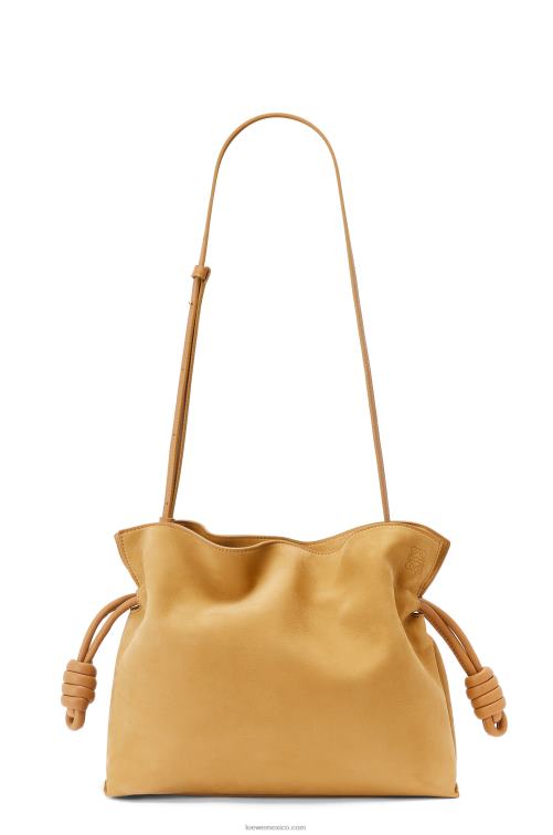 desierto clutch flamenco en nubuck Loewe R8J8Z528 mujer