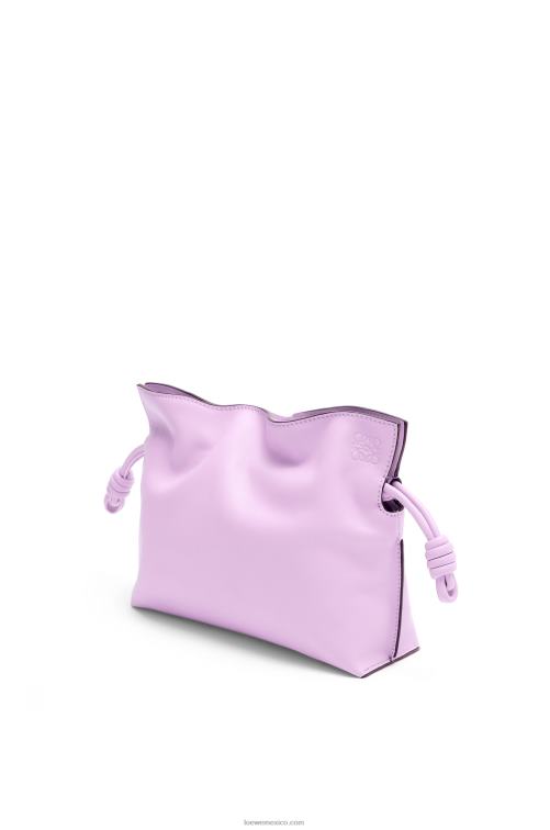 flor de orquidea bolso de mano mini flamenco de piel de becerro napa Loewe R8J8Z559 mujer