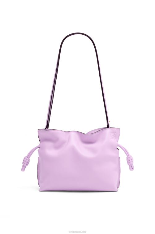 flor de orquidea bolso de mano mini flamenco de piel de becerro napa Loewe R8J8Z559 mujer