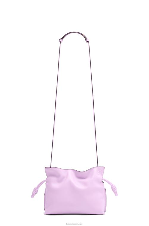 flor de orquidea bolso de mano mini flamenco de piel de becerro napa Loewe R8J8Z559 mujer