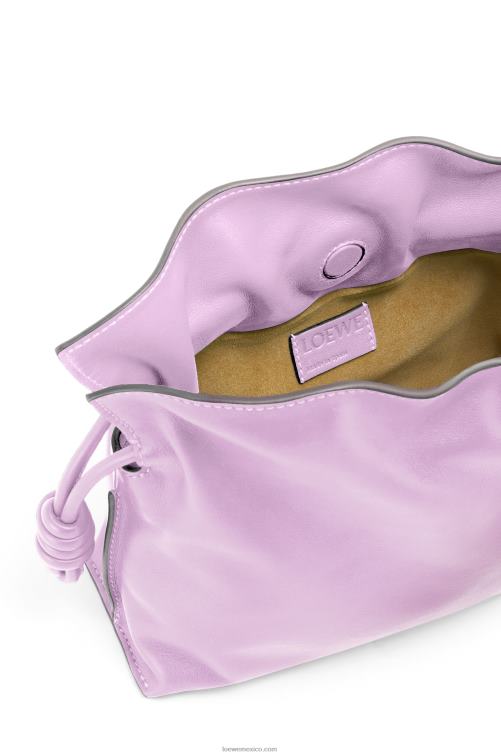 flor de orquidea bolso de mano mini flamenco de piel de becerro napa Loewe R8J8Z559 mujer