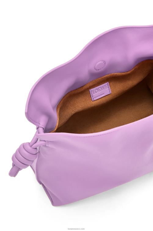guimauve bolso de mano flamenco de piel de becerro napa Loewe R8J8Z357 mujer