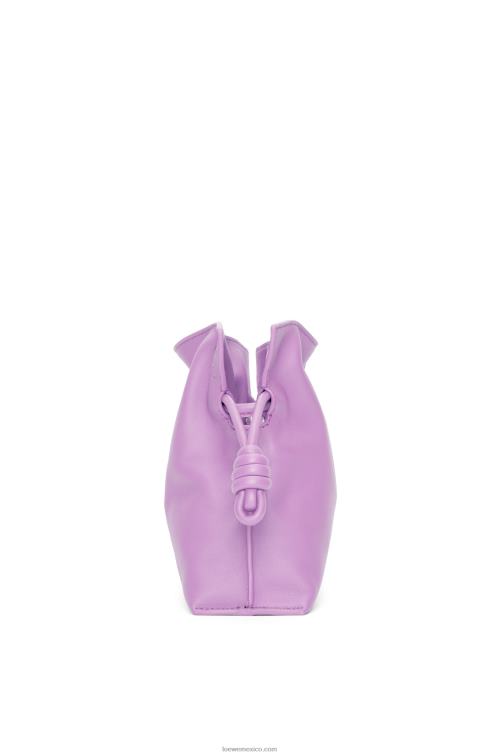 guimauve bolso de mano mini flamenco de piel de becerro napa Loewe R8J8Z321 mujer