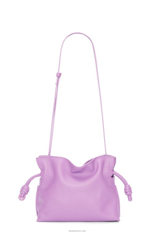 guimauve bolso de mano mini flamenco de piel de becerro napa Loewe R8J8Z321 mujer