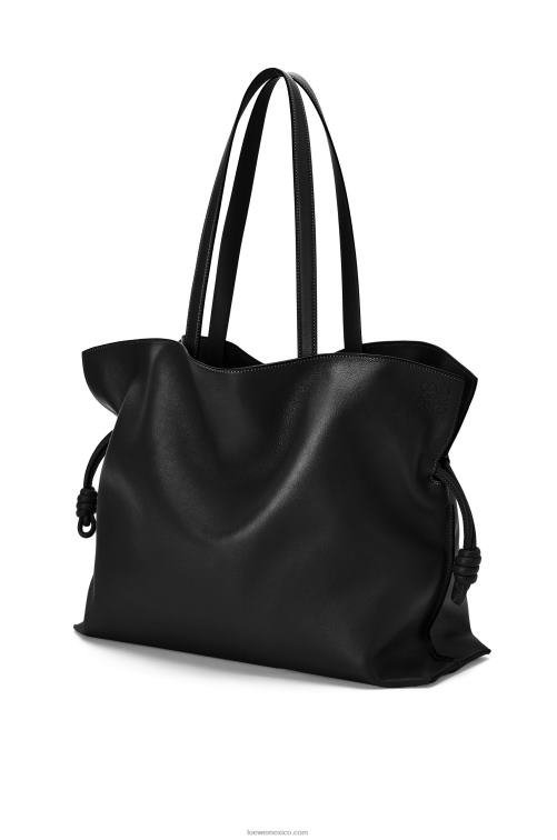 negro Bolso flamenco xl en piel napa de ternera Loewe R8J8Z410 mujer