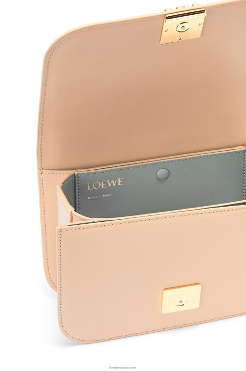 desnudo bolso goya pequeño en piel de becerro de seda Loewe R8J8Z493 mujer