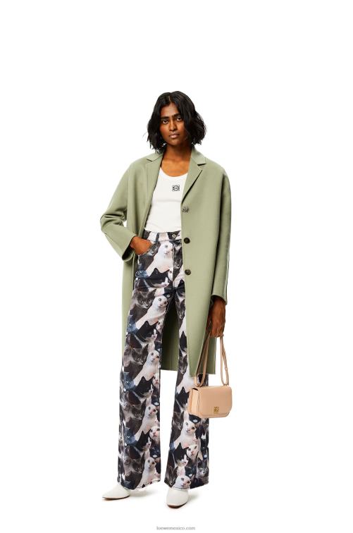 desnudo bolso goya pequeño en piel de becerro de seda Loewe R8J8Z493 mujer
