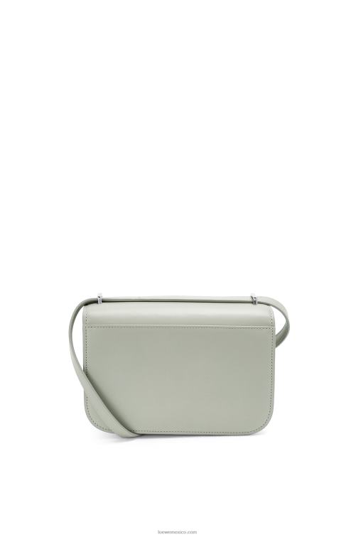 gris ceniza bolso goya en piel de becerro de seda Loewe R8J8Z507 mujer