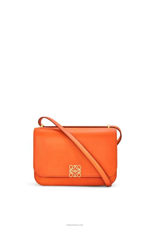 naranja bolso goya en piel de becerro de seda Loewe R8J8Z494 mujer