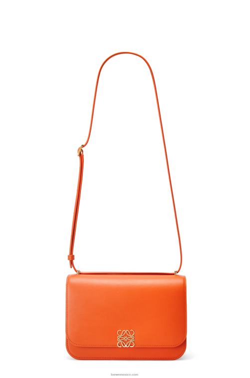 naranja bolso goya en piel de becerro de seda Loewe R8J8Z494 mujer