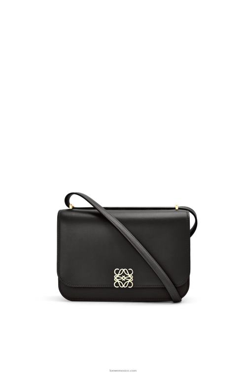 negro bolso goya en piel de becerro de seda Loewe R8J8Z306 mujer