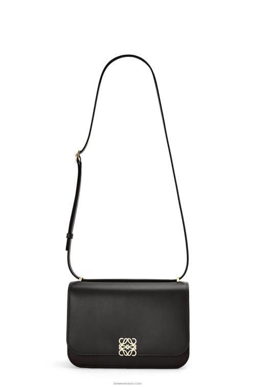 negro bolso goya en piel de becerro de seda Loewe R8J8Z306 mujer