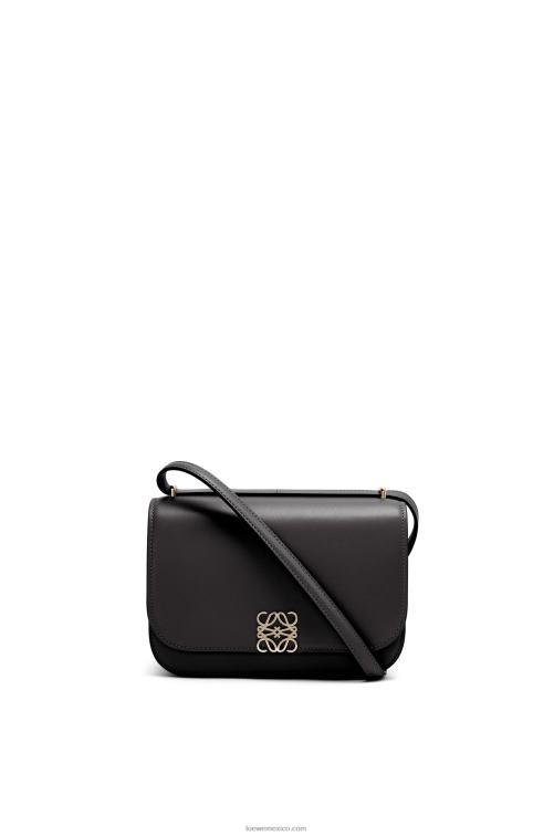 negro bolso goya pequeño en piel de becerro de seda Loewe R8J8Z269 mujer