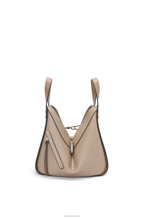 arena bolso hamaca pequeño de suave piel de becerro graneada Loewe R8J8Z477 mujer