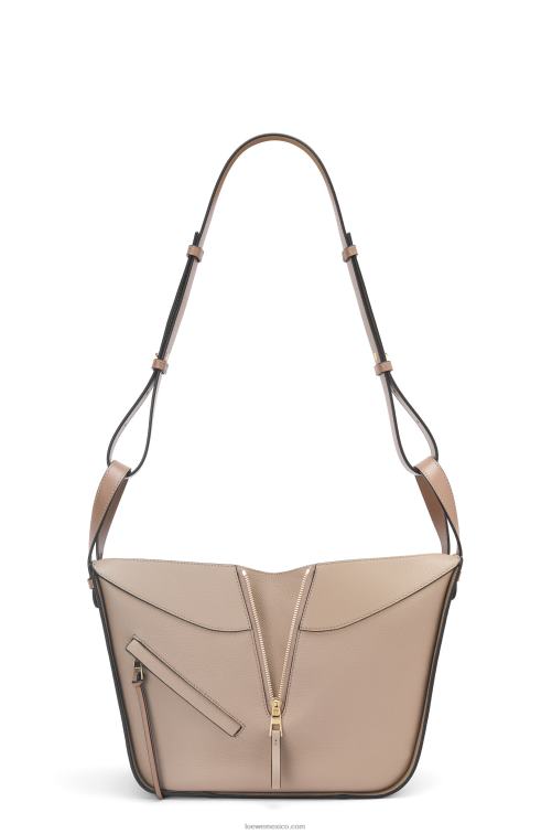 arena bolso hamaca pequeño de suave piel de becerro graneada Loewe R8J8Z477 mujer